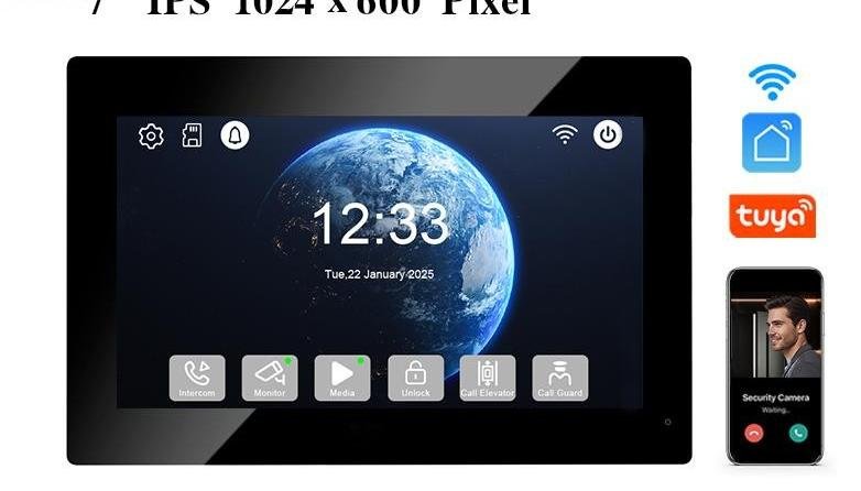 7 inch IP Indoor Monitor